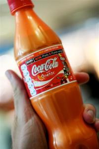 coca cola orange