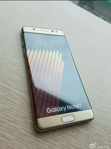 Foto Asli Samsung Galaxy Note 7